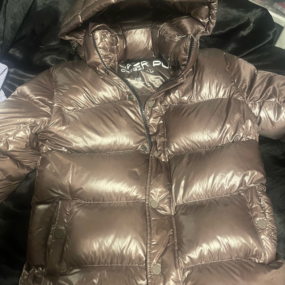 BROWN SHINY TNA ARTIZIA SUPER PUFF